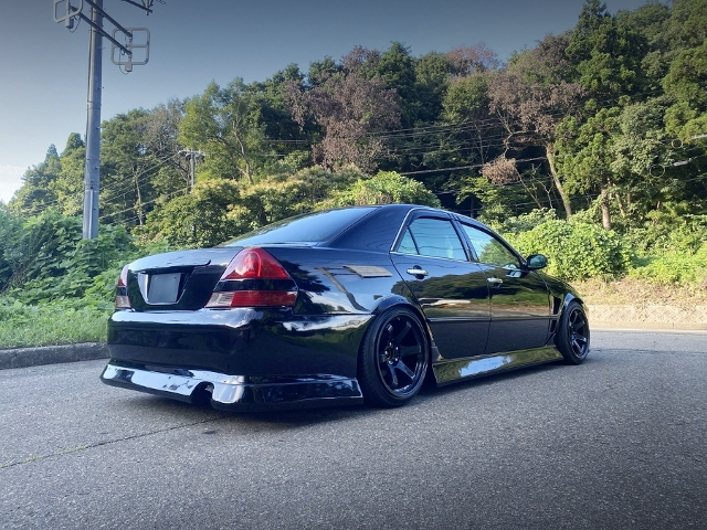 Rear exterior of JZX110 MARK 2.