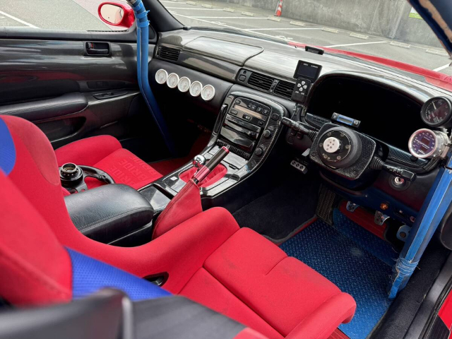 Interior of JZZ30 TOYOTA SOARER.