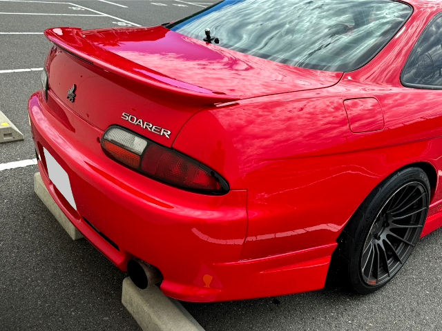 Rear exterior of JZZ30 TOYOTA SOARER.