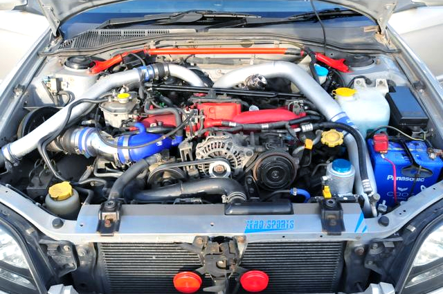 EJ207 BOXER TURBO ENGINE.