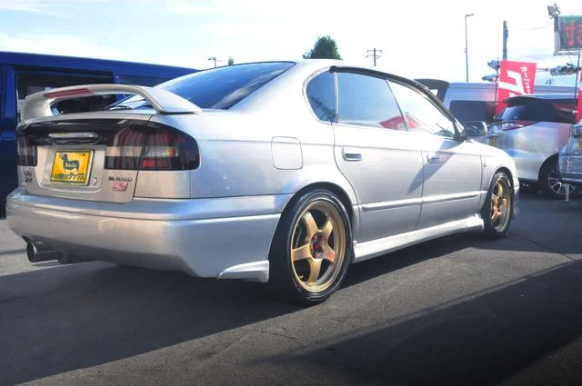 Rear exterior of BE5 SUBARU LEGACY B4 RSK.