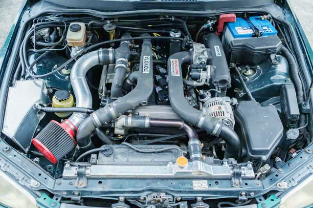 1G-GTE 2.0L twin-turbo engine.