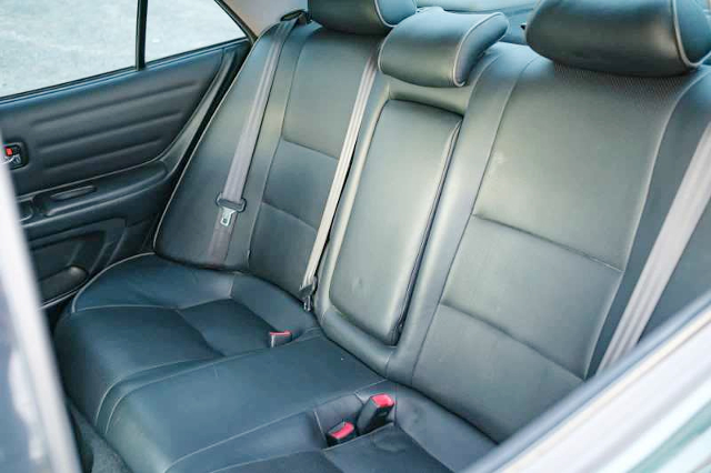 Backseat of 1st Gen LEXUS IS 200.