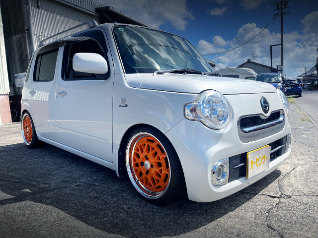 Front exterior of L675S DAIHATSU MIRA COCOA PLUS X.