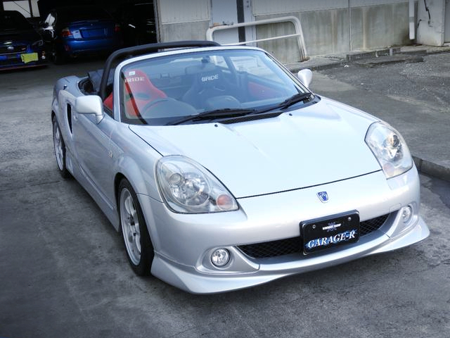 Front exterior of ZZW30 TOYOTA MR-S S-EDITION.