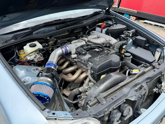 Naturally-Aspirated 2JZ engine.