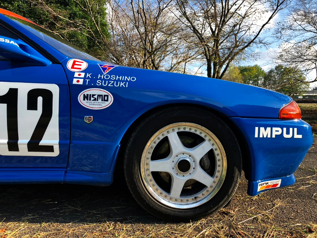 Rim of CALSONIC livery R32 SKYLINE GT-R.