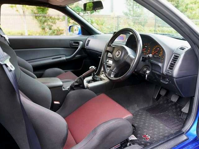 Interior of R34 SKYLINE GT-R V-SPEC.