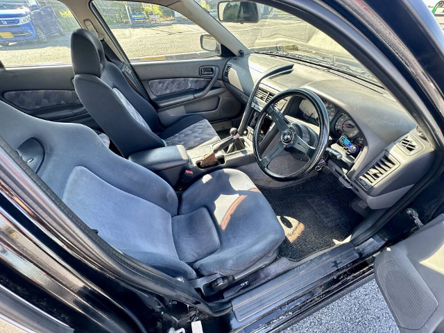 Interior of R34 SKYLINE 4-DOOR.