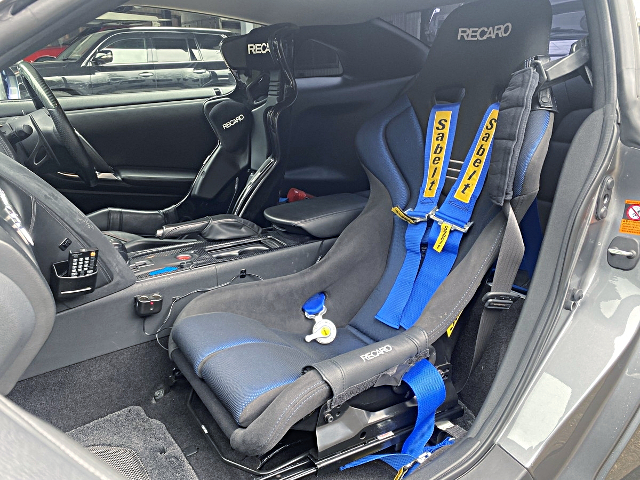 Interior of TOPSECRET bodied R35 NISSAN GT-R Premium Edition.