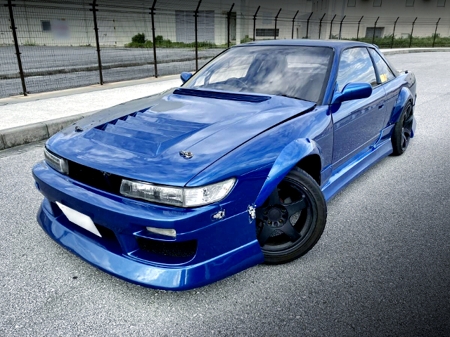 Front exterior of S13 NISSAN SILVIA.