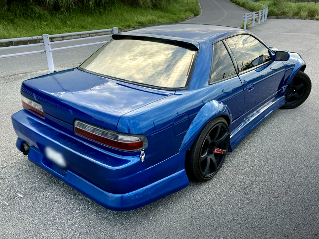 Rear exterior of S13 NISSAN SILVIA.