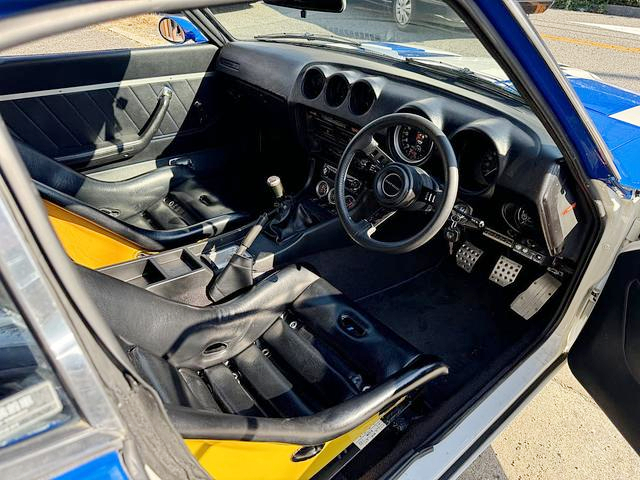 Interior of JDM WORKS S30 Fairlady Z.