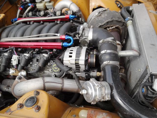 LS1 5700cc V8 with TURBOCHARGER.