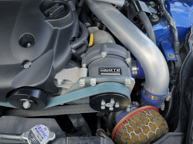 HKS GT2 supercharger.