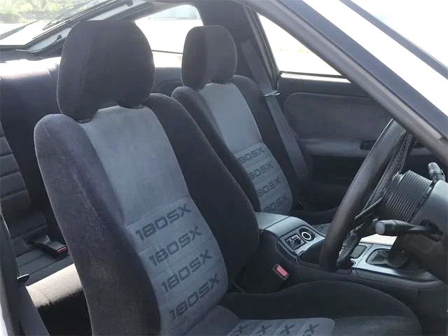 Seats of 180SX.