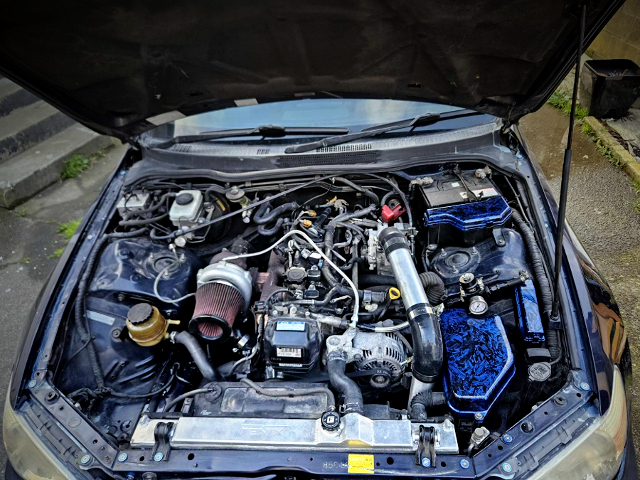 1G-FE 2.0L with SINGLE TURBO.