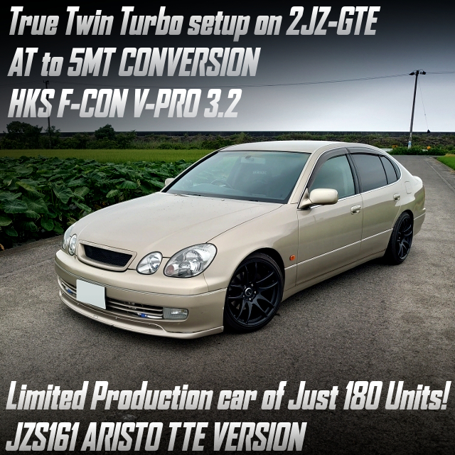 JZS161 ARISTO TTE VERSION with 5MT CONVERSION.