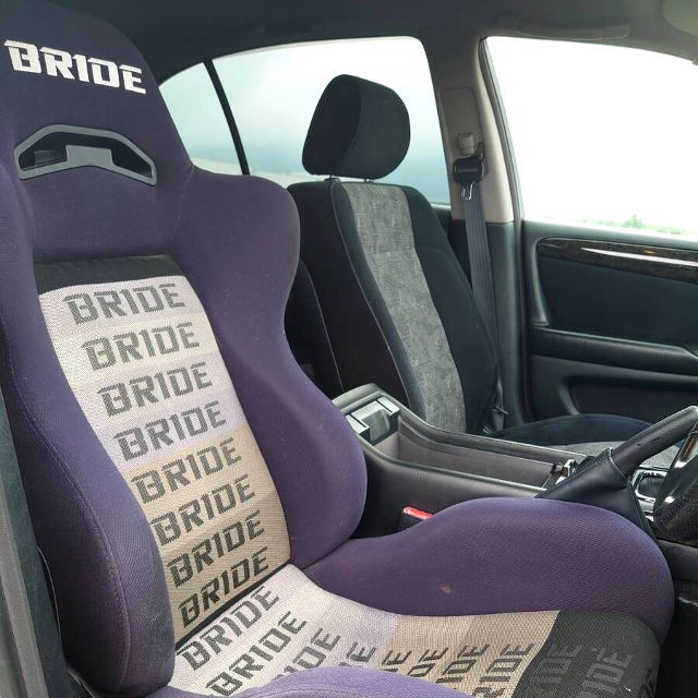 Driver side BRIDE seat.