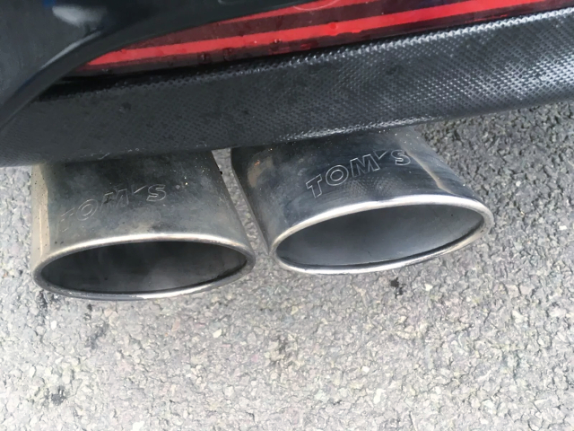 TOMS exhaust muffler.