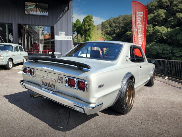 Rear exterior of KGC10 HAKOSUKA 2-DOOR.