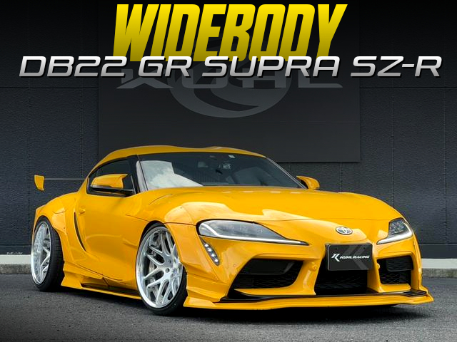 One of a kind WIDEBODY DB22 GR SUPRA SZ-R.