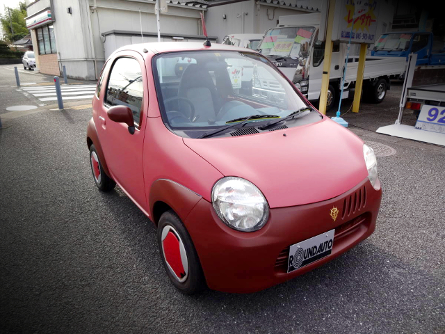 Front exterior of Char-Aznable style SUZUKI TWIN.