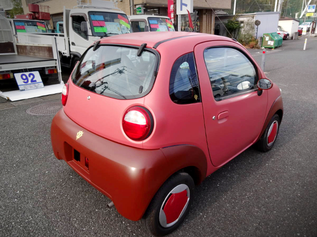 Rear exterior of Char-Aznable style SUZUKI TWIN.