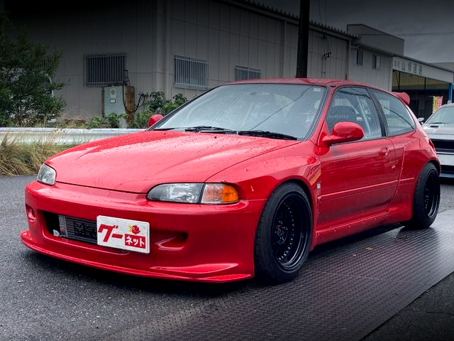 Front exterior of PANDEM WIDEBODY EG CIVIC.