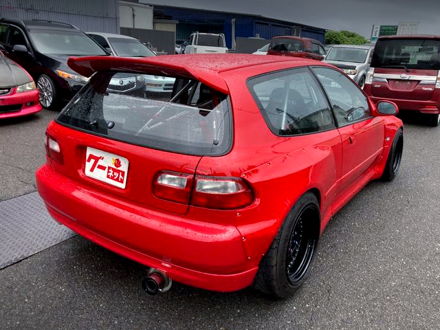 Rear exterior of PANDEM WIDEBODY EG CIVIC.