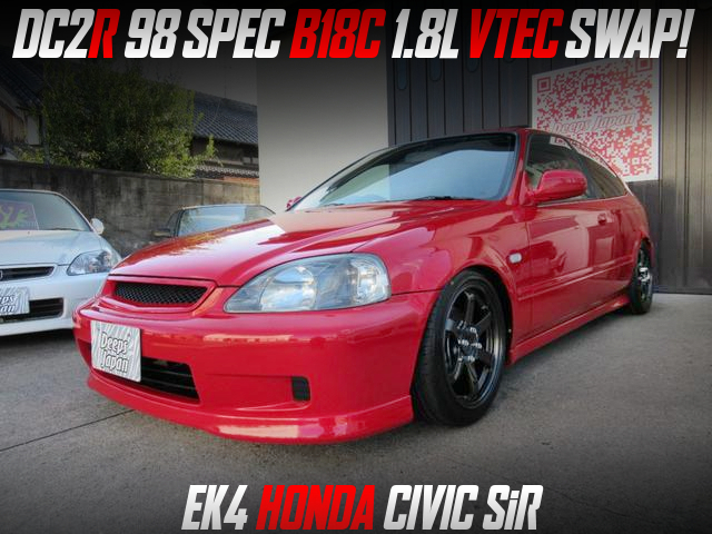 DC2R 98-SPEC B18C VTEC swapped EK4 CIVIC SiR.