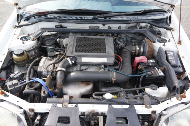 4E-FTE 1.3L turbo engine of EP91 STARLET GLANZA V.