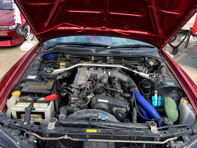 RB25DET turbo engine of ER34 SKYLINE 2-DOOR 25GT TURBO.