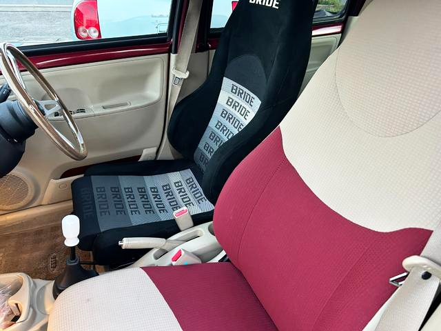 Interior seats of L235S DAIHATSU ESSE X.