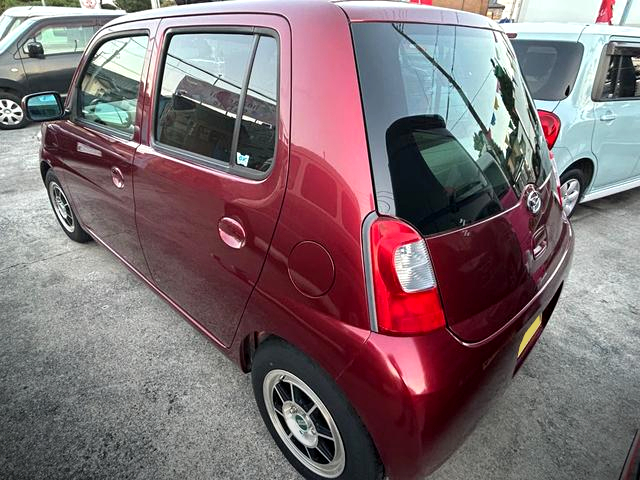 Rear exterior of L235S DAIHATSU ESSE X.