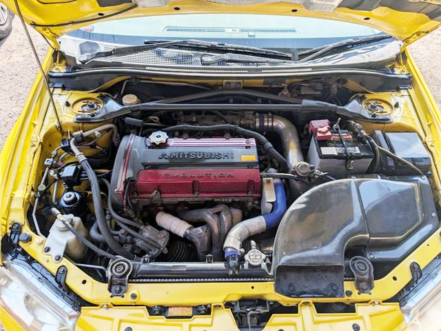 4G63T With HKS 2.3L STROKER KIT and GT3037S TURBOCHARGER.