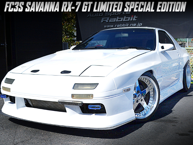 WIDEBODY FC3S SAVANNA RX-7 GT LIMITED SPECIAL EDITION.