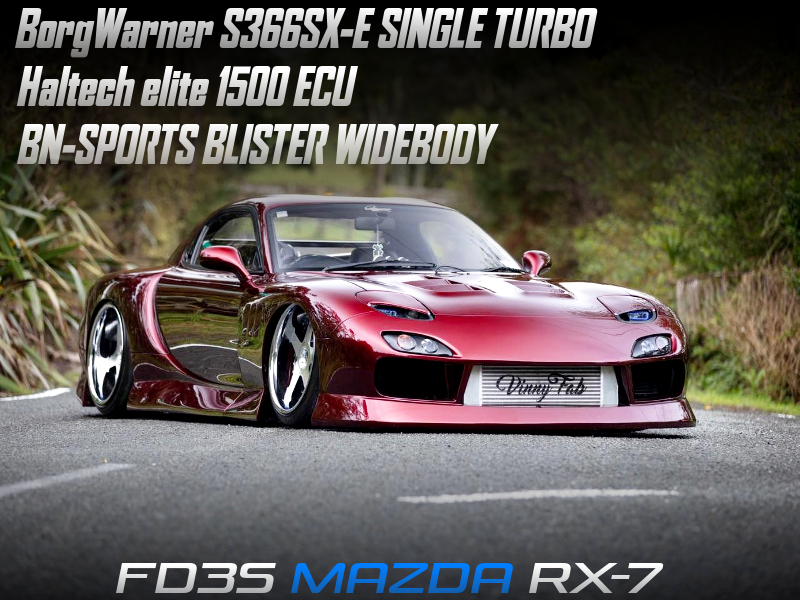 BN-SPORTS BLISTER Wide bodied FD3S MAZDA RX-7.