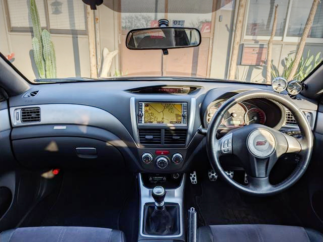 Dashboard of GRB IMPREZA WRX STI HATCHBACK with WILD SPEED MAX STYLE.