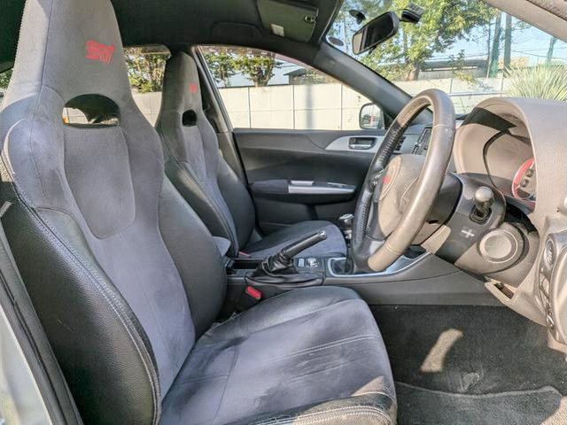 Interior seats of GRB IMPREZA WRX STI HATCHBACK with WILD SPEED MAX STYLE.