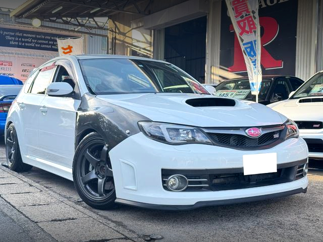 Front exterior of GRB IMPREZA HATCHBACK WRX STI.