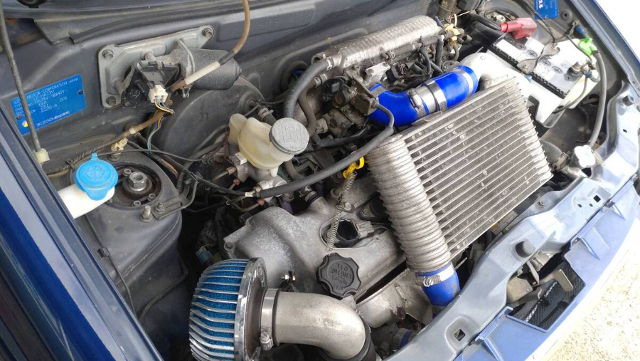 K10A 1.0L turbo engine with RHB5 turbine.