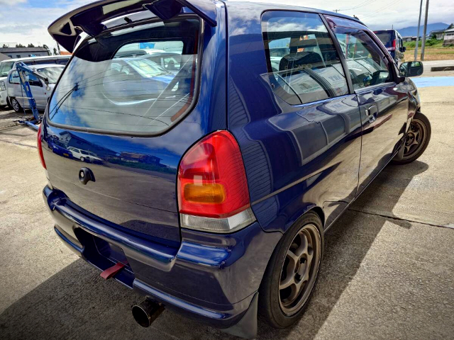 Rear exterior of HA23V SUZUKI ALTO VAN.