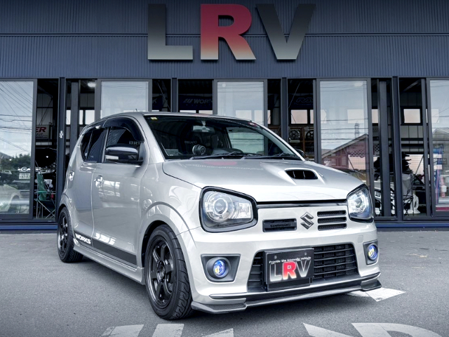 Front exterior of HA36S SUZUKI ALTO WORKS.