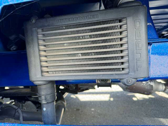 Intercooler on EF-DET turbo engine.