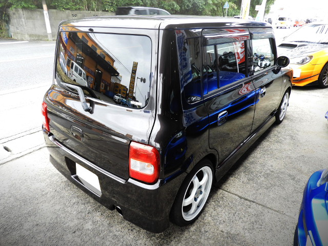 Rear exterior of HE21S SUZUKI ALTO LAPIN SS.