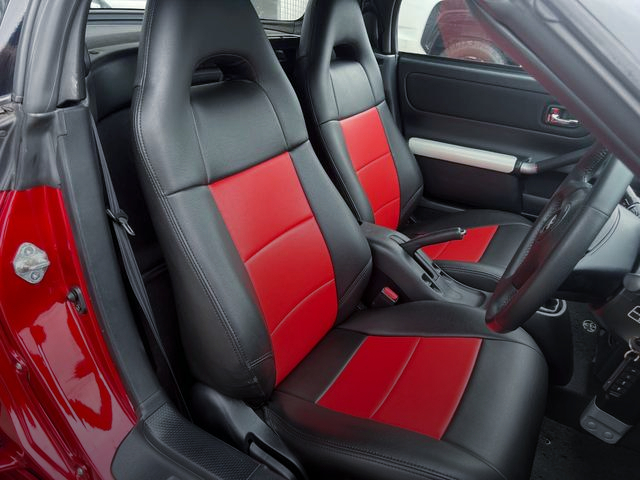 Interior seat of RECKLESS WIDEBODY MR-S S-EDITION.