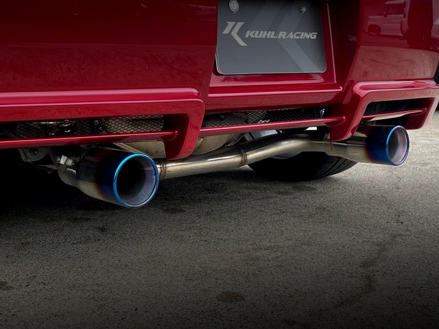 Exhaust muffler of RECKLESS WIDEBODY MR-S S-EDITION.