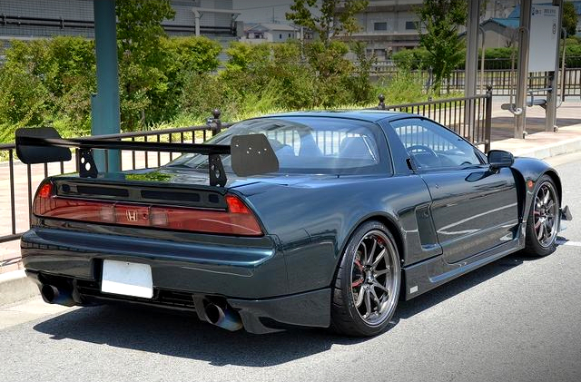 Rear exterior of NA1 HONDA NSX.