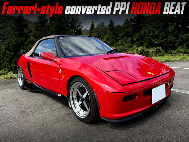 Ferrari-style converted PP1 HONDA BEAT.